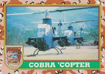 1991 Topps Desert Storm #16 Cobra 'Copter Front