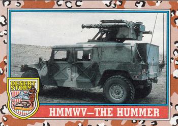 1991 Topps Desert Storm #99 HMMWV The Hummer Front