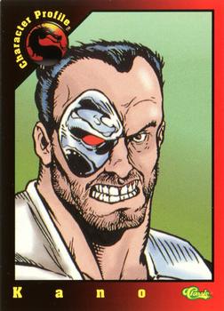 1994 Classic Mortal Kombat Series 1 #4 Kano Front