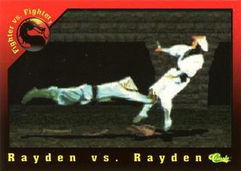 1994 Classic Mortal Kombat Series 1 #58 Rayden vs. Rayden Front
