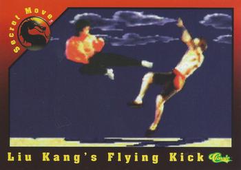 1994 Classic Mortal Kombat Series 1 #69 Liu Kang's Flying Kick Front