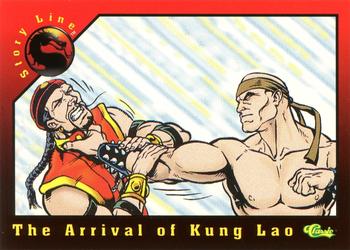 1994 Classic Mortal Kombat Series 1 #90 The Arrival of Kung Lao Front