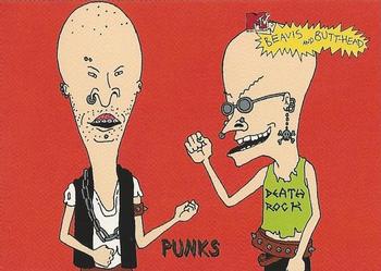 1994 Ultra Beavis and Butt-Head #7769 Punks Front