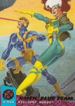 1994 Ultra X-Men #114 Cyclops, Rogue Front