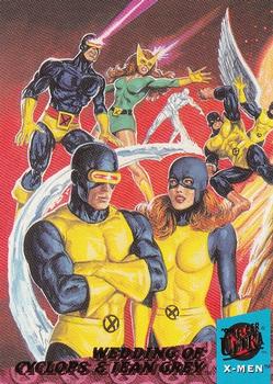 1994 Ultra X-Men #124 Wedding of Cyclops & Jean Grey Front