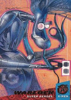 1994 Ultra X-Men #128 Warlock Front