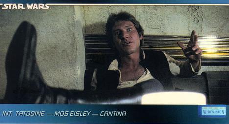 1995 Topps Widevision Star Wars #45 Int. Tatooine - Mos Eisley - Cantina Front