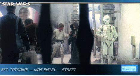 1995 Topps Widevision Star Wars #46 Ext. Tatooine - Mos Eisley - Street Front