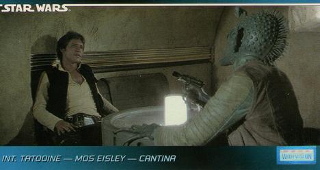 1995 Topps Widevision Star Wars #44 Int. Tatooine - Mos Eisley - Cantina Front