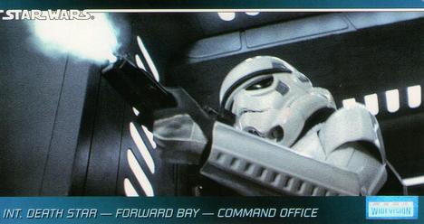 1995 Topps Widevision Star Wars #66 Int. Death Star - Forward Bay - Command Office Front