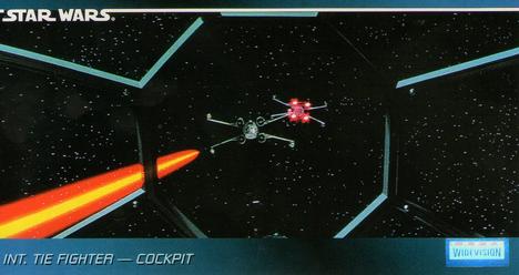 1995 Topps Widevision Star Wars #95 Int. TIE Fighter - Cockpit Front