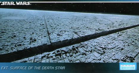 1995 Topps Widevision Star Wars #96 Ext. Surface of the Death Star Front