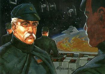 1996 Finest Star Wars #24 Captain Palleon Front