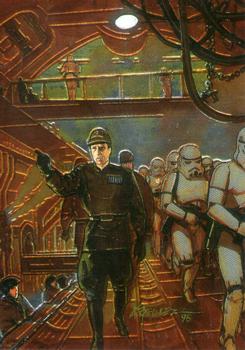 1996 Finest Star Wars #25 Admiral Piett Front