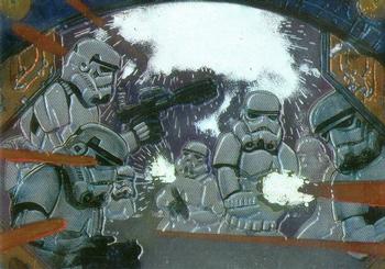 1996 Finest Star Wars #30 Stormtroopers Front