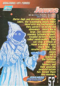 1996 Finest Star Wars #57 Jawas Back