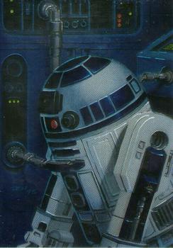 1996 Finest Star Wars #83 R2-D2 Front