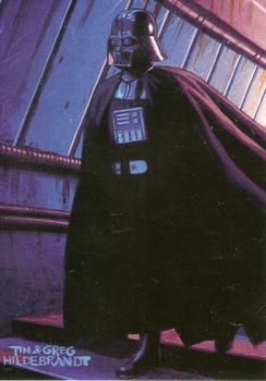 1996 Topps Star Wars Shadows of the Empire #20 Vader Grows Wary of Xizor Front