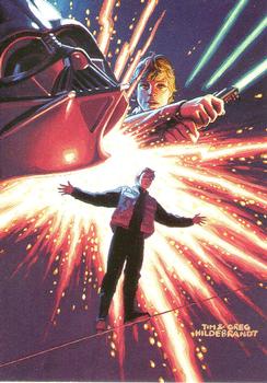 1996 Topps Star Wars Shadows of the Empire #3 Luke Feels the Dark Side Front