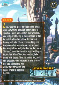 1996 Topps Star Wars Shadows of the Empire #50 The Kiss Back