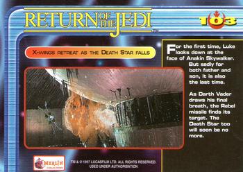 1997 Merlin Star Wars Special Edition #103 Anakin Skywalker Back