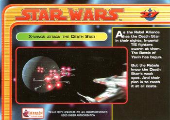1997 Merlin Star Wars Special Edition #27 X-Wing Fighters Back