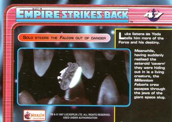 1997 Merlin Star Wars Special Edition #47 Yoda Back