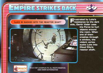 1997 Merlin Star Wars Special Edition #59 Luke Skywalker Back