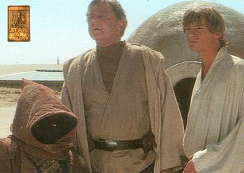 1997 Merlin Star Wars Special Edition #8 Luke Skywalker and Owen Lars Front