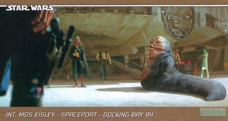 1997 Topps Widevision The Star Wars Trilogy Special Edition #26 The Young Jabba Front