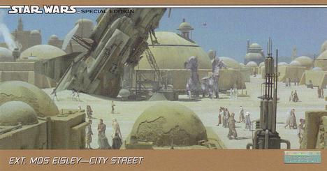 1997 Topps Widevision The Star Wars Trilogy Special Edition #12 Rontos in the Distance Front