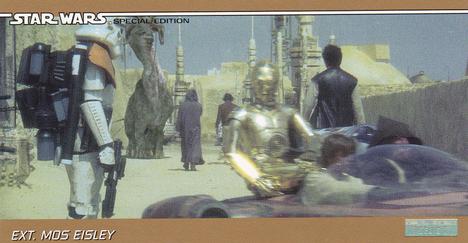 1997 Topps Widevision The Star Wars Trilogy Special Edition #16 On Your Way Front