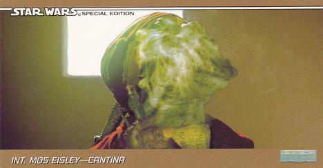 1997 Topps Widevision The Star Wars Trilogy Special Edition #23 Blowing Smoke Front