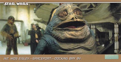 1997 Topps Widevision The Star Wars Trilogy Special Edition #30 Stepped on Tail Front