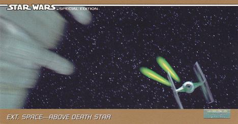 1997 Topps Widevision The Star Wars Trilogy Special Edition #48 TIE Fires Front