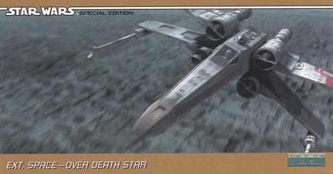 1997 Topps Widevision The Star Wars Trilogy Special Edition #52 Attack Formation Front