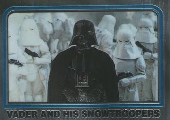 1999 Topps Chrome Archives Star Wars #36 Vader and His Snowtroopers Front