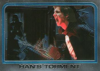 1999 Topps Chrome Archives Star Wars #49 Han's Torment Front