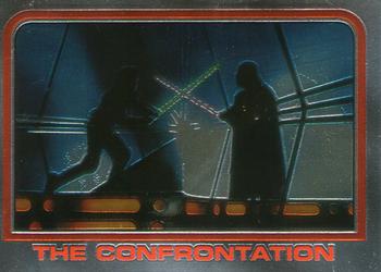 1999 Topps Chrome Archives Star Wars #55 The Confrontation Front