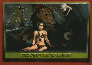 1999 Topps Chrome Archives Star Wars #64 The Princess Enslaved Front