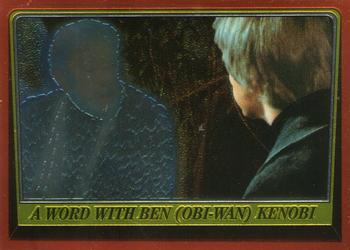 1999 Topps Chrome Archives Star Wars #74 A Word With Ben (Obi-Wan) Kenobi Front