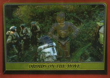 1999 Topps Chrome Archives Star Wars #75 Droids On The Move Front