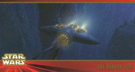 1999 Topps Widevision Star Wars: Episode I #12 The Gungan Sub Front