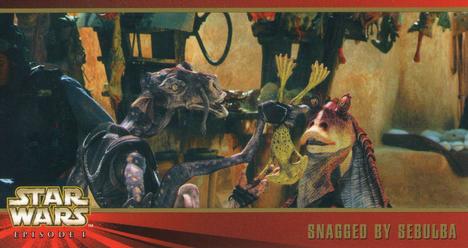 1999 Topps Widevision Star Wars: Episode I #29 Snagged by Sebulba Front