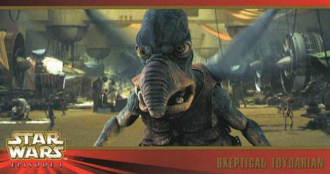 1999 Topps Widevision Star Wars: Episode I #43 Skeptical Toydarian Front