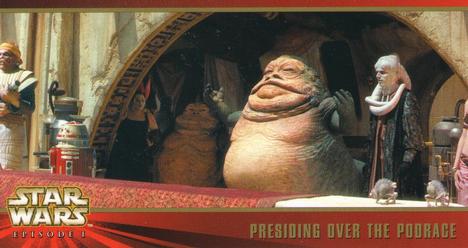 1999 Topps Widevision Star Wars: Episode I #45 Presiding Over the Podrace Front