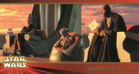 1999 Topps Widevision Star Wars: Episode I #59 Judgement of the Jedi Front