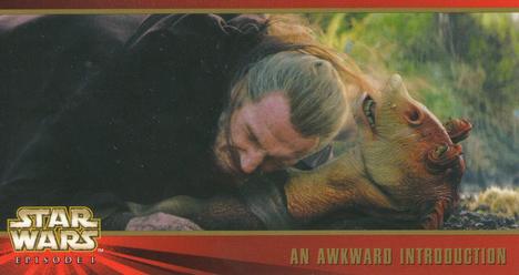 1999 Topps Widevision Star Wars: Episode I #7 An Awkward Introduction Front