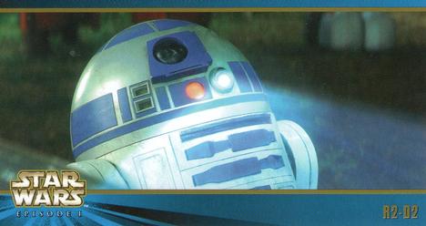 1999 Topps Widevision Star Wars: Episode I Series 2 #10 R2-D2 Front