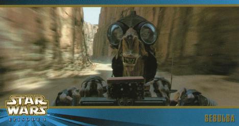 1999 Topps Widevision Star Wars: Episode I Series 2 #15 Sebulba Front